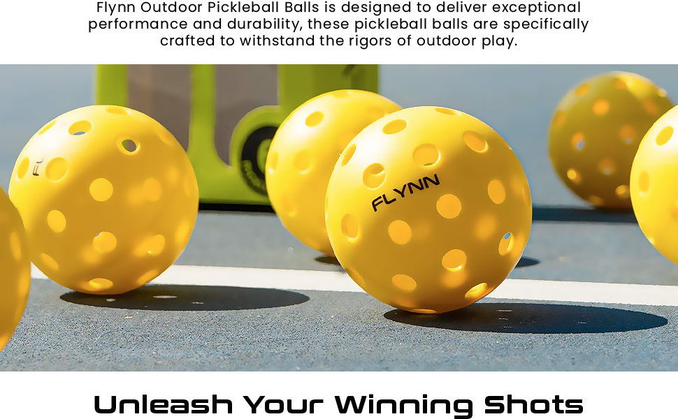 Flynn Outdoor Pickleball Balls
